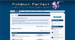 Desktop Screenshot of pokemonperfect.com